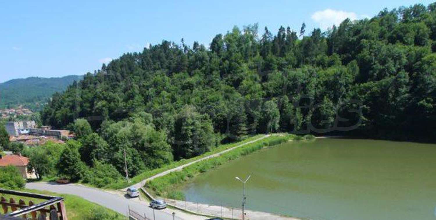 outside, mountain, green area, view from balcony