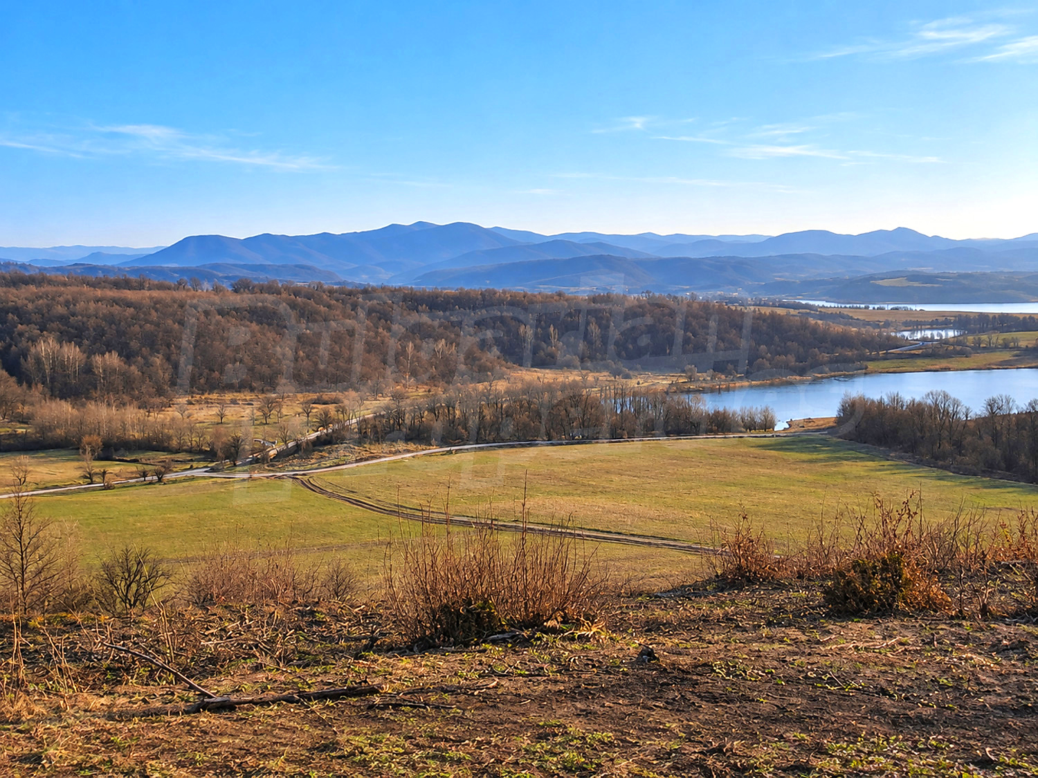 outside, mountain, green area