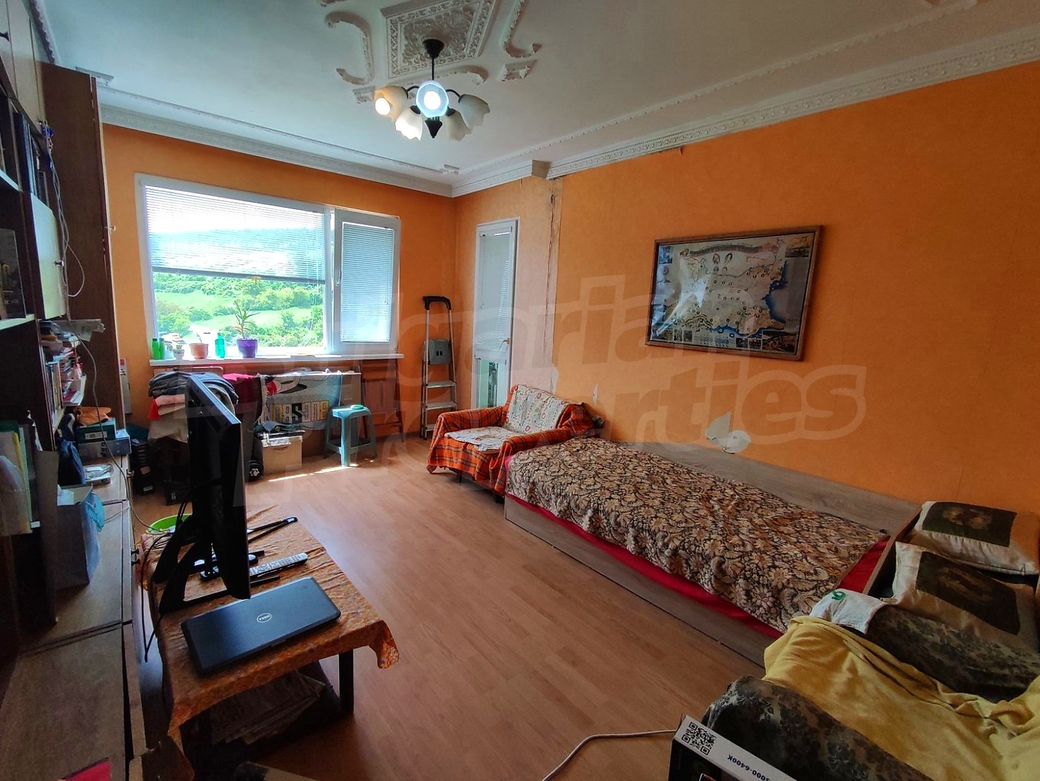 inside, living room, furnished