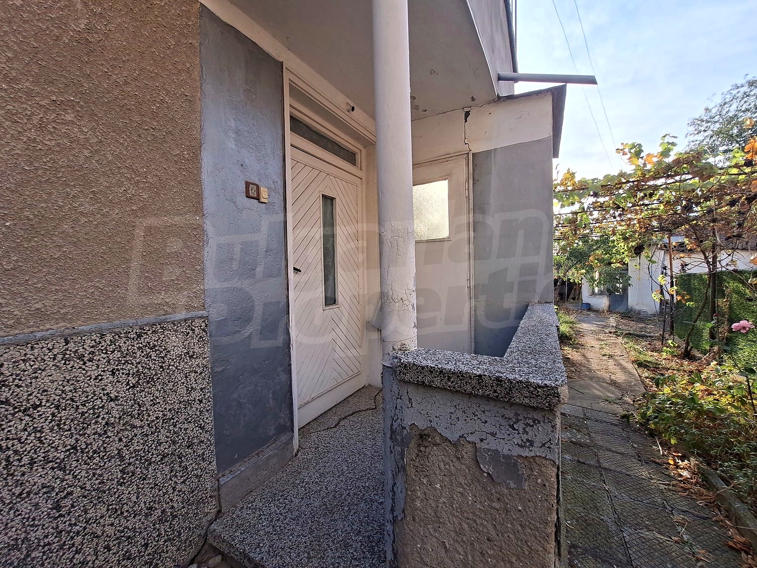 facade, garden, outside