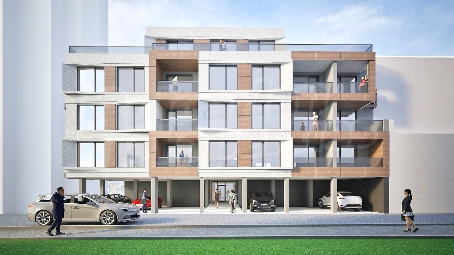 outside, facade, parking