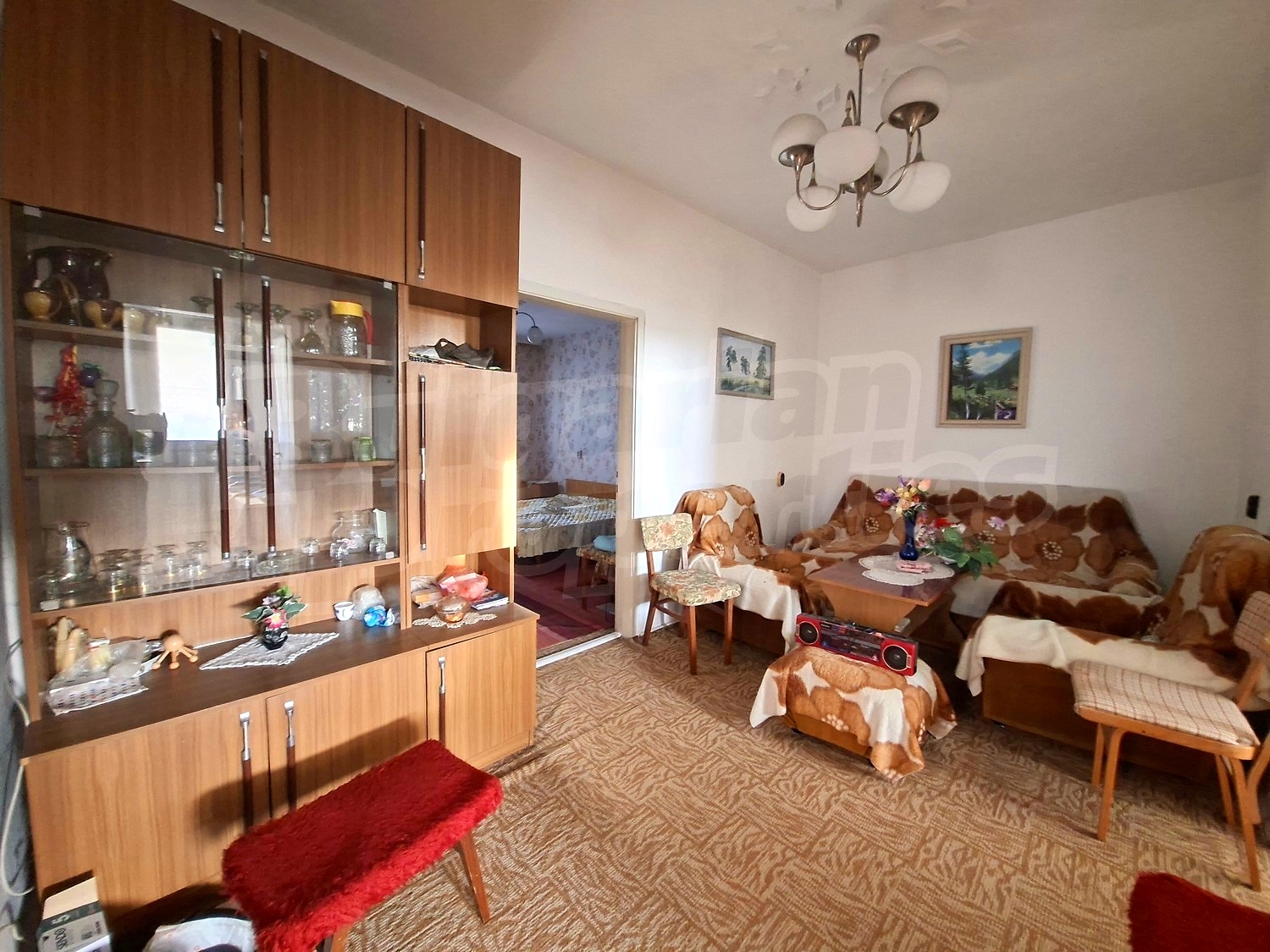 inside, living room, furnished
