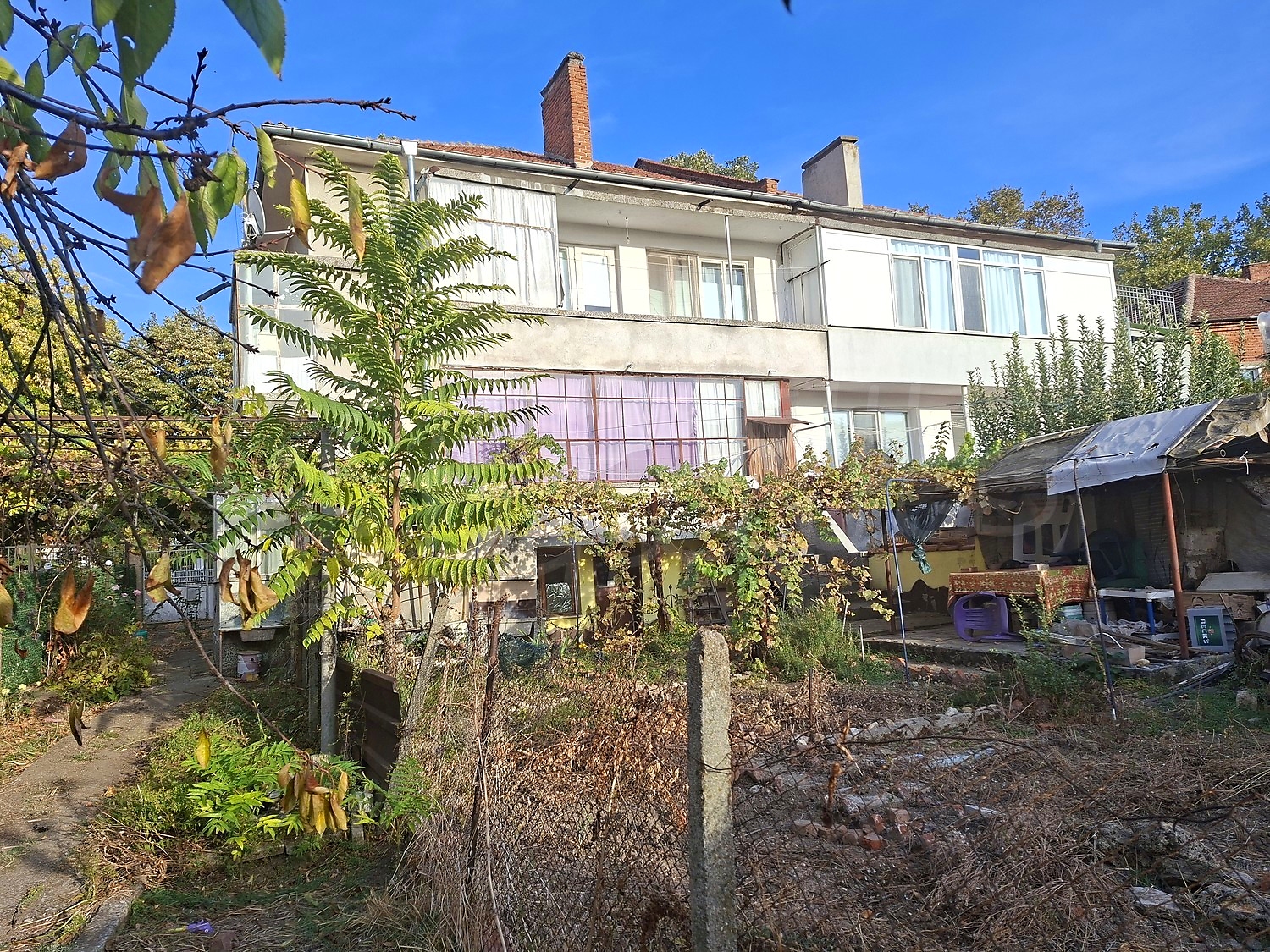 outside, facade, garden