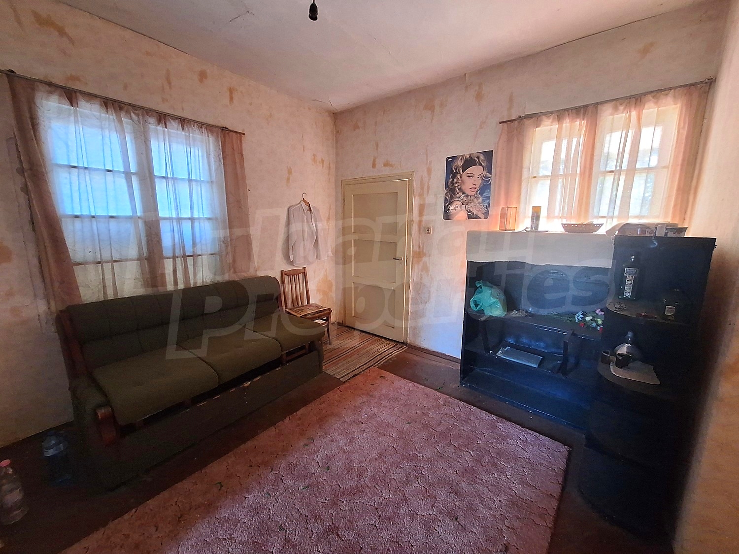 inside, living room, furnished