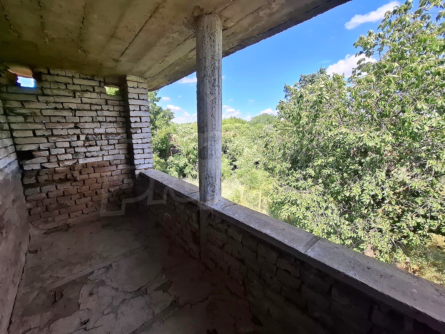 balcony, outside, green area