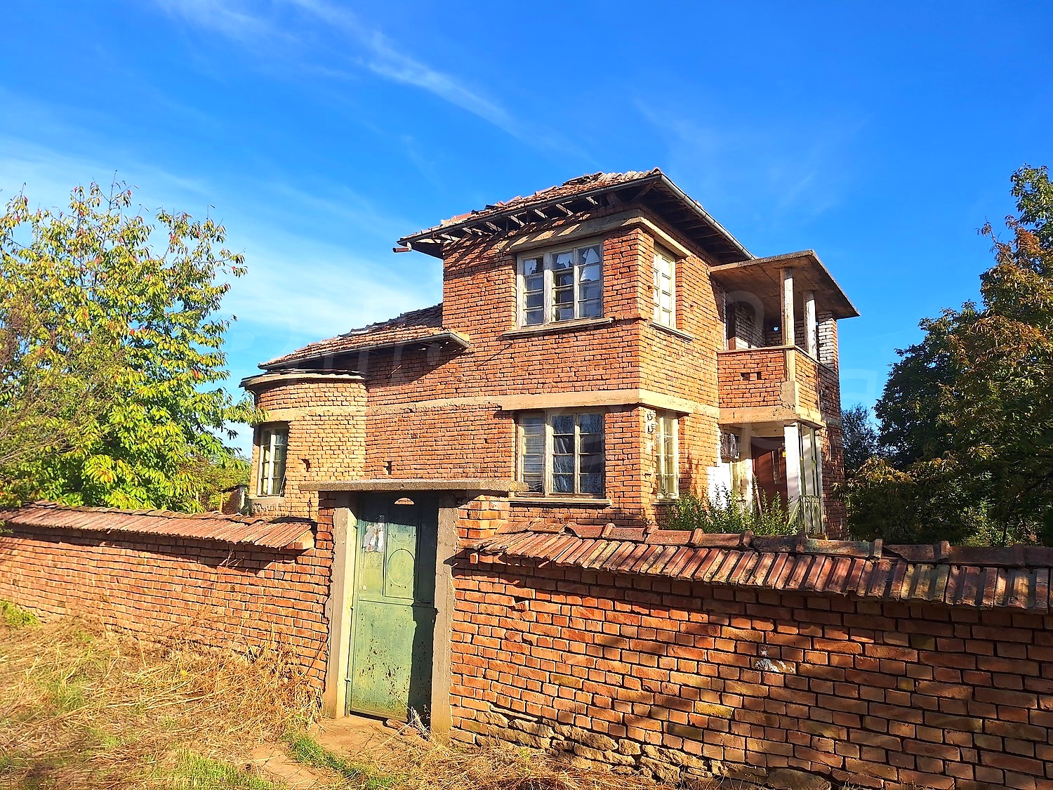 facade, outside, garden
