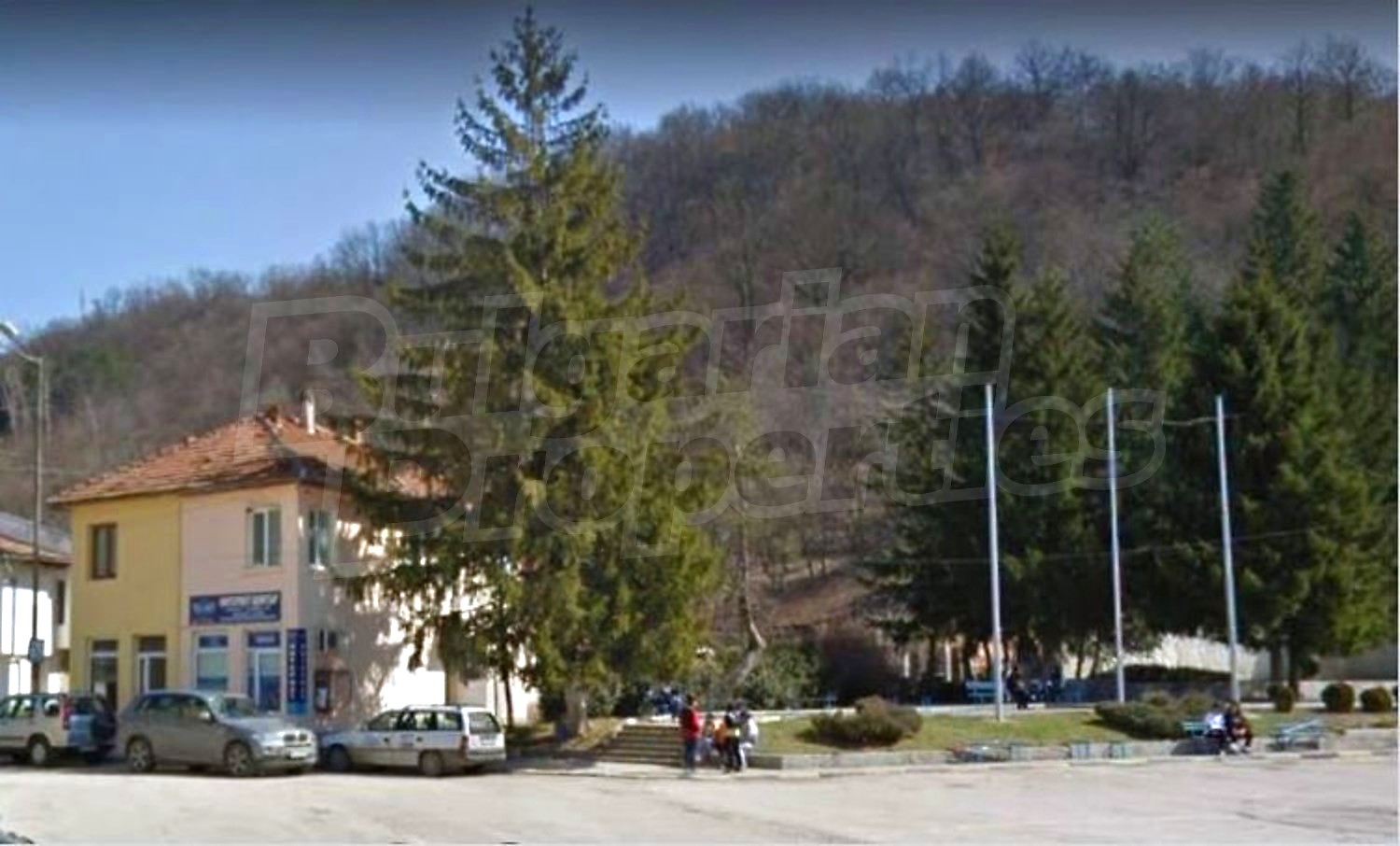 outside, mountain