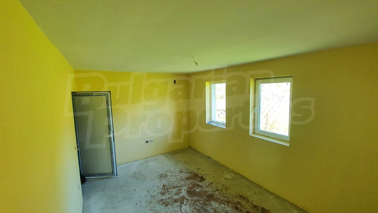 inside, unfurnished