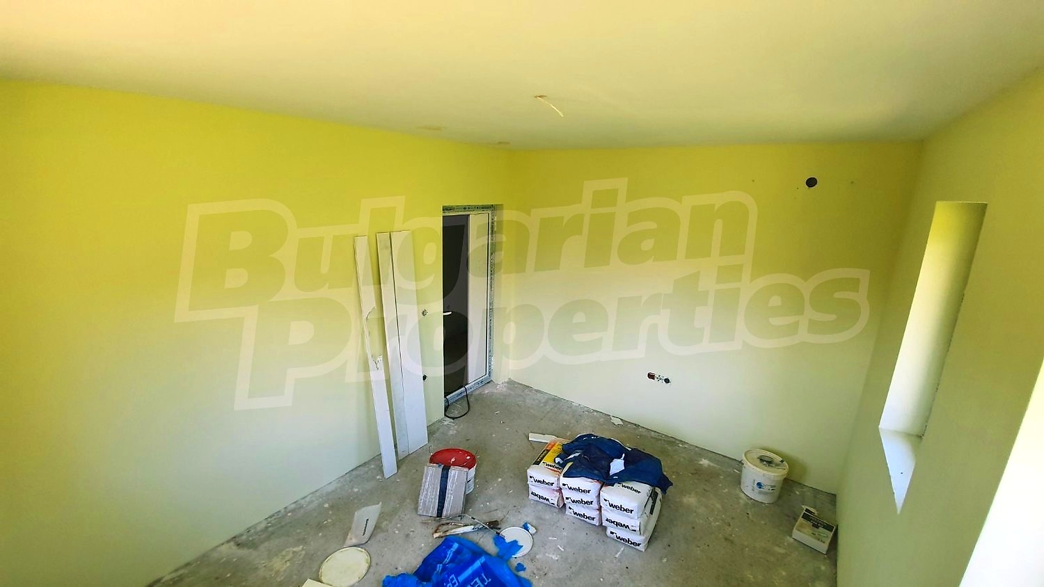 inside, unfurnished