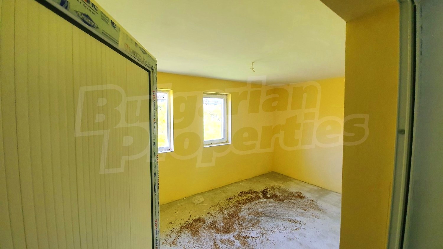 inside, unfurnished