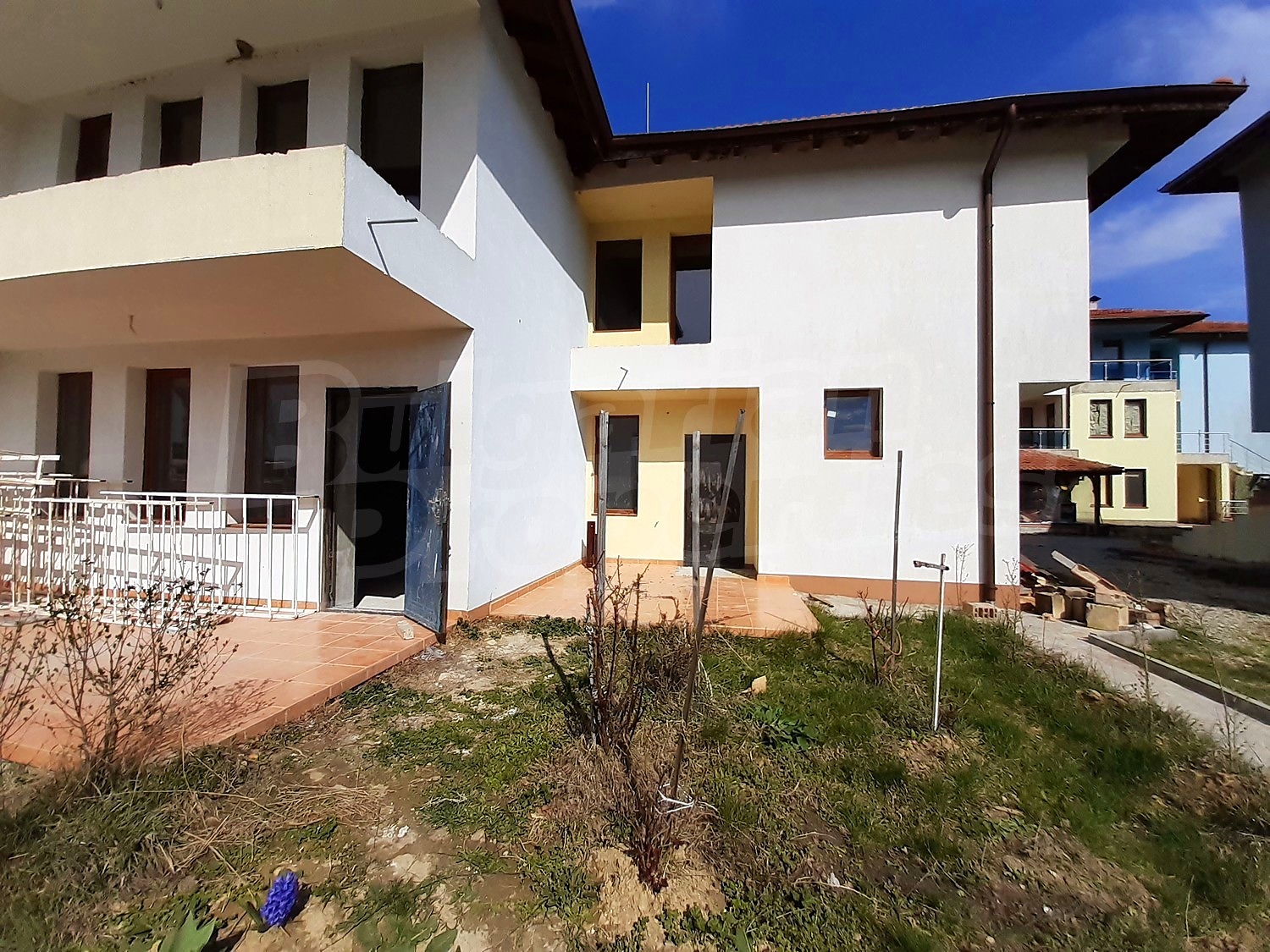 facade, garden, outside