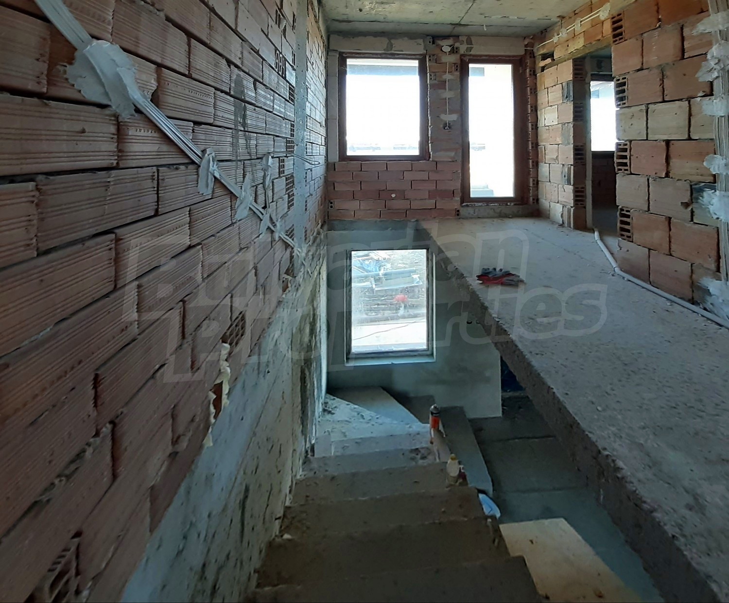 inside, stairs