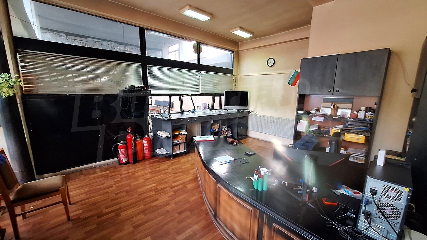 inside, furnished