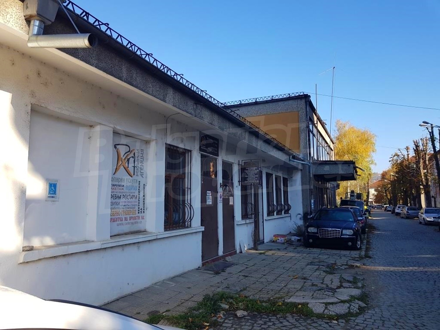 outside, facade, parking