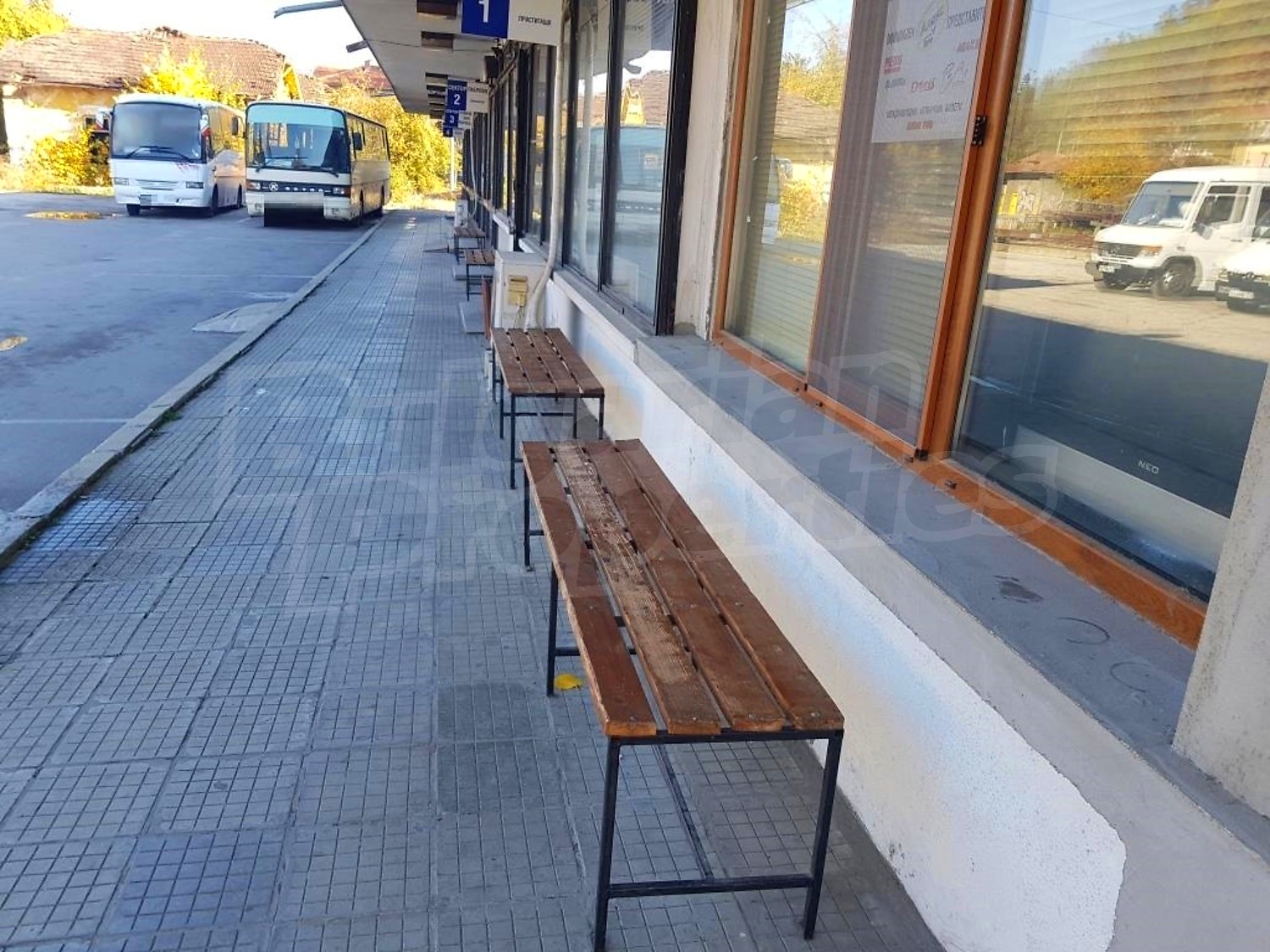 outside, parking