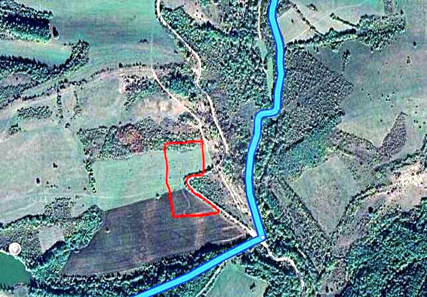green area, document