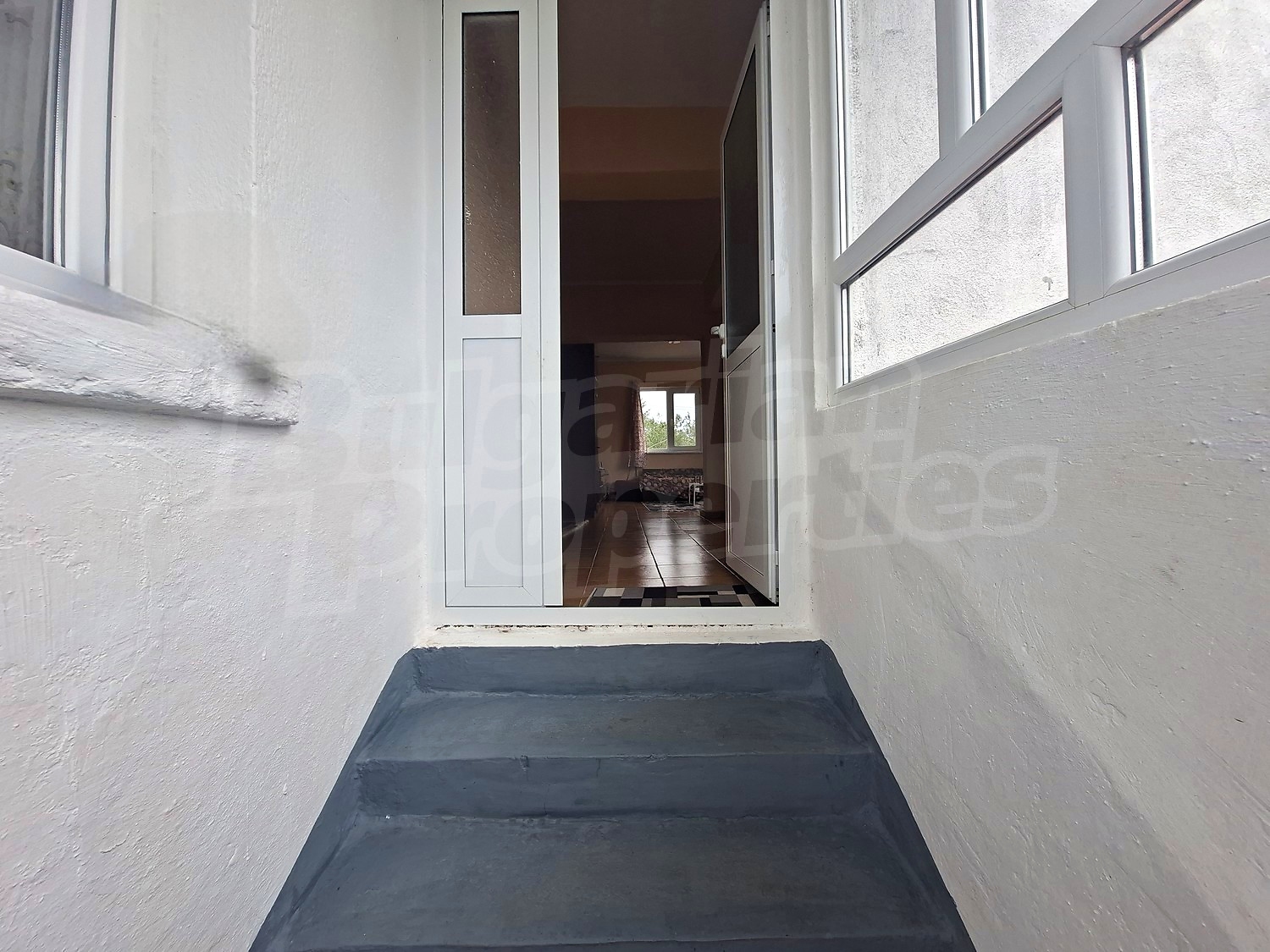 inside building entrance