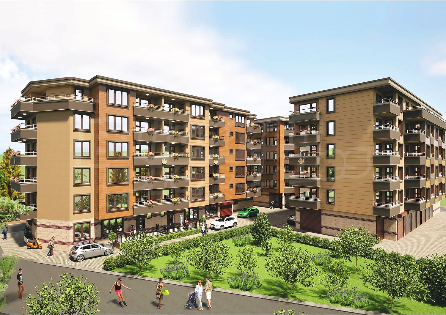 outside, facade, garden, parking