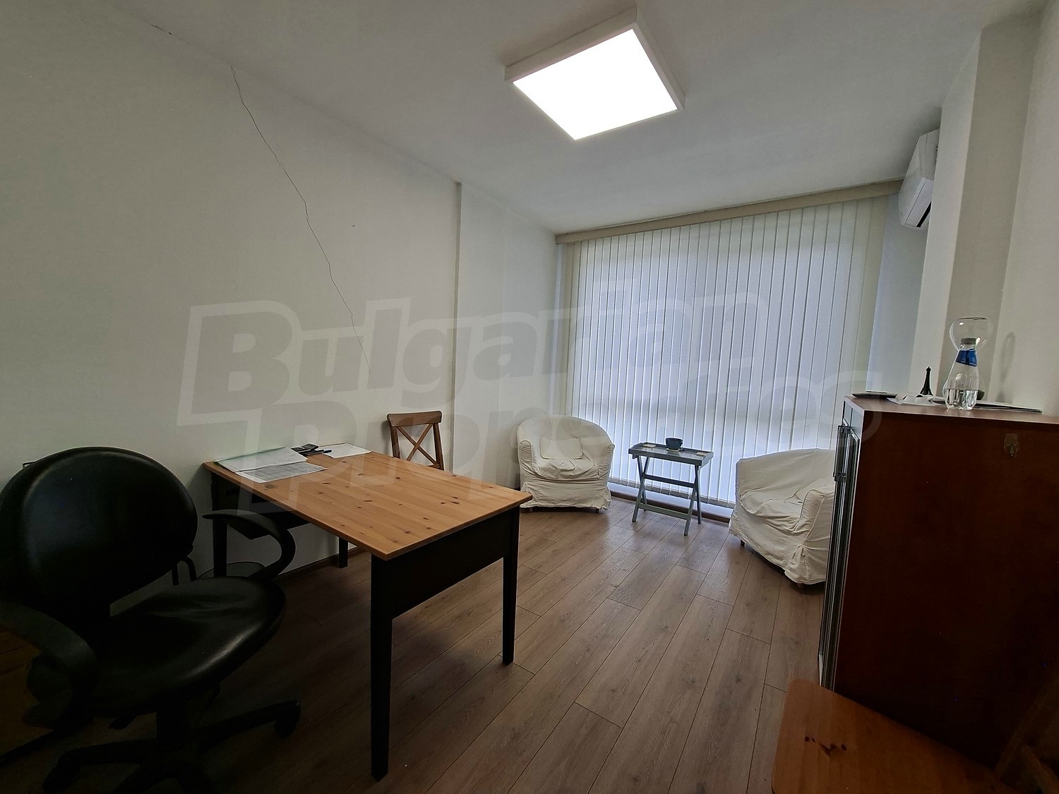 inside, furnished