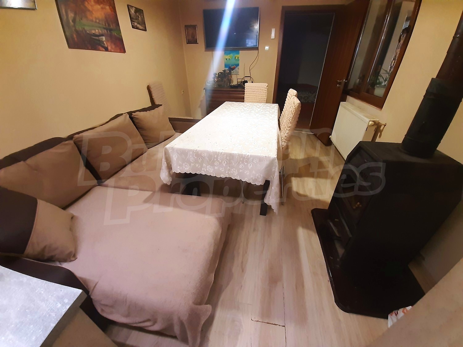 inside, living room, furnished