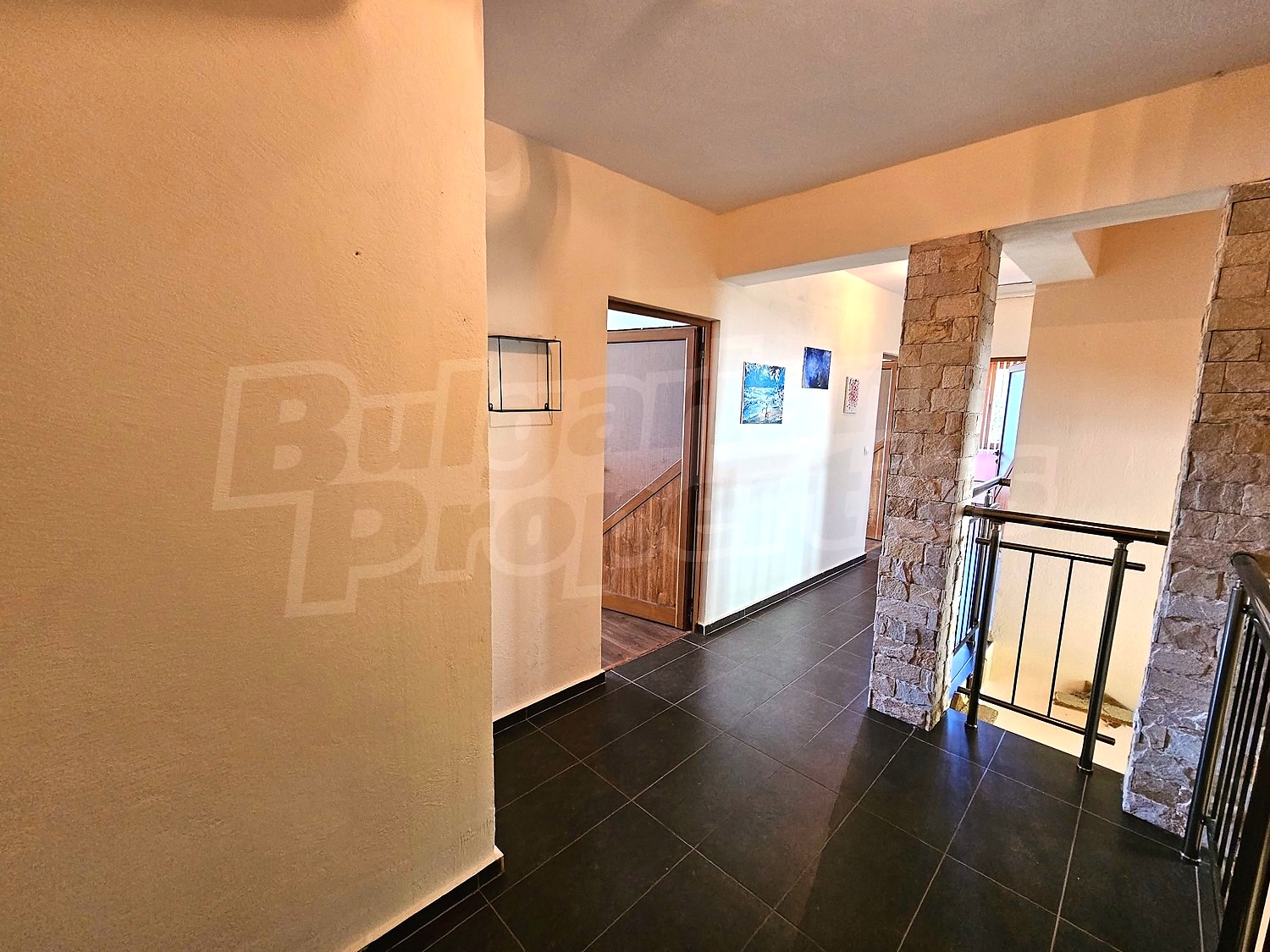 hallway, stairs, inside building entrance