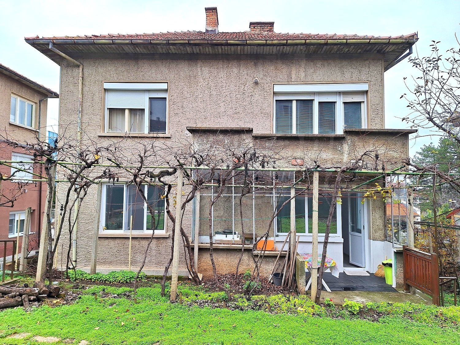 outside, facade, garden