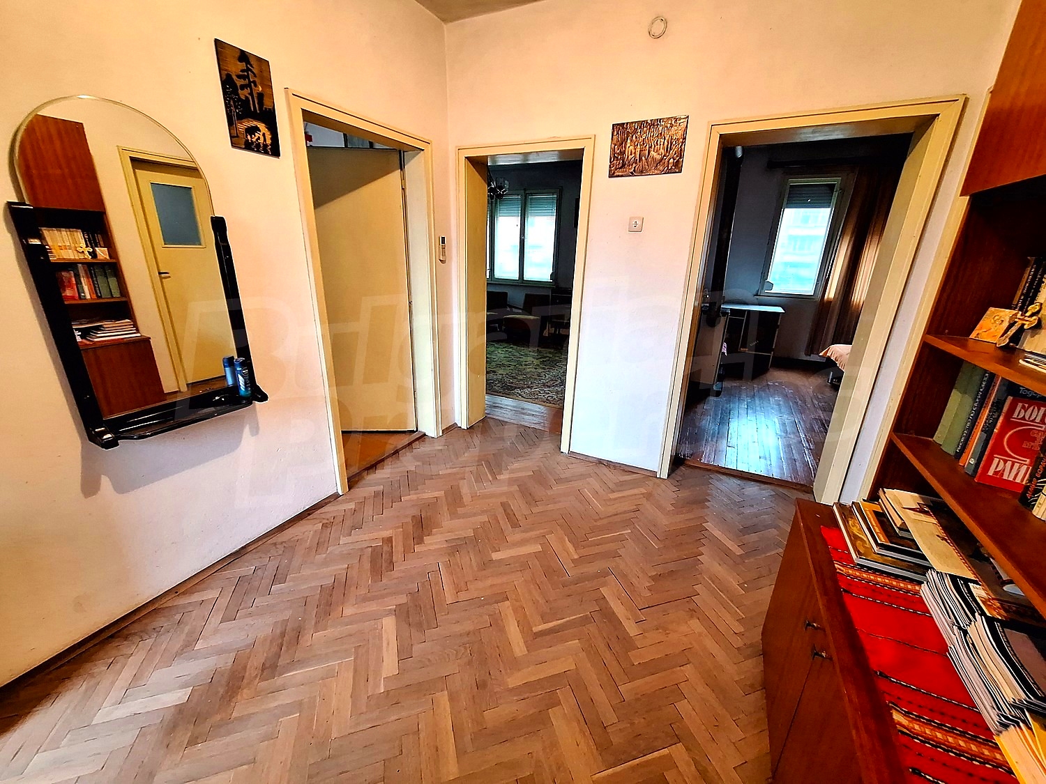inside, hallway, furnished