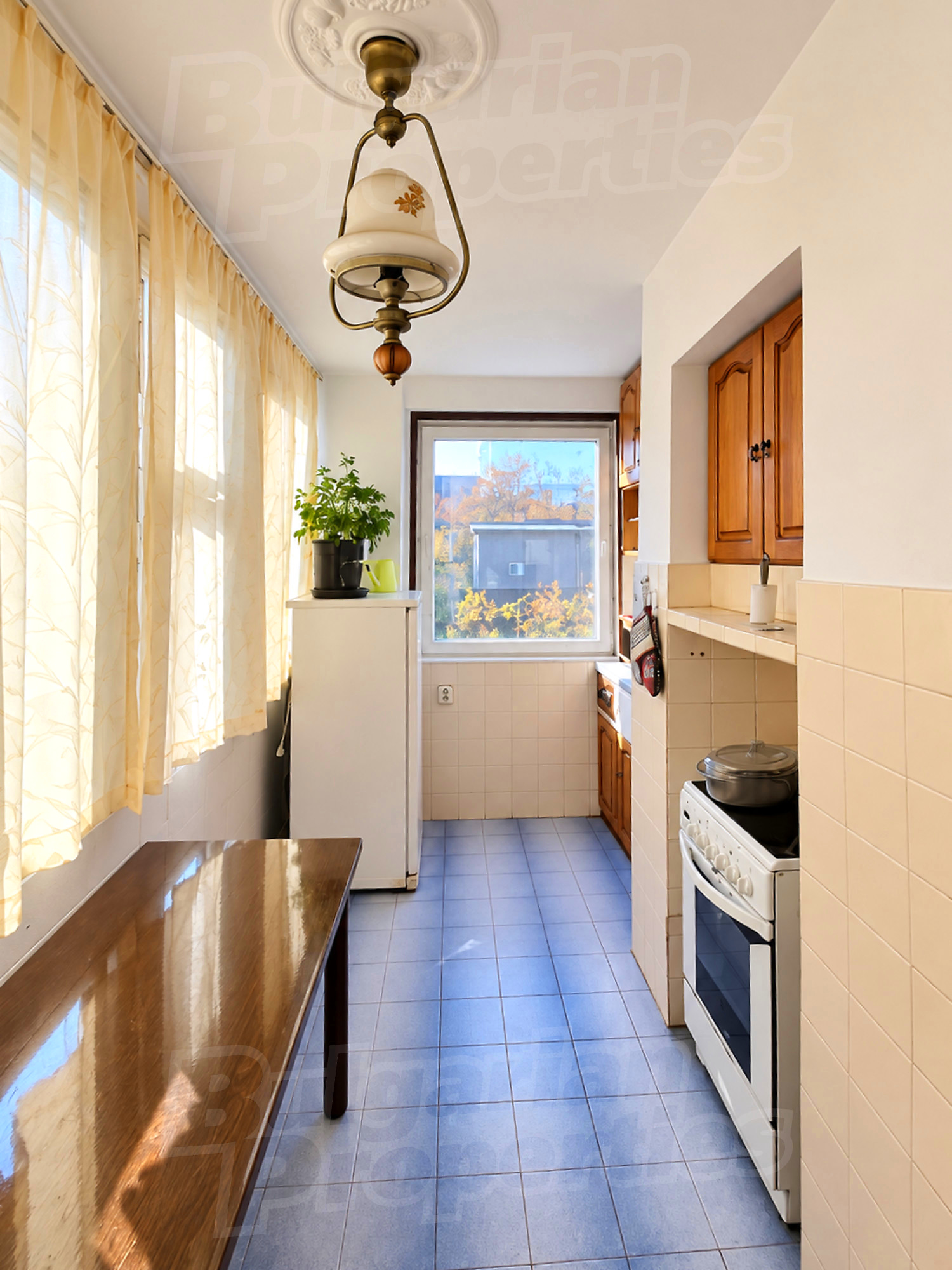 inside, kitchen, furnished