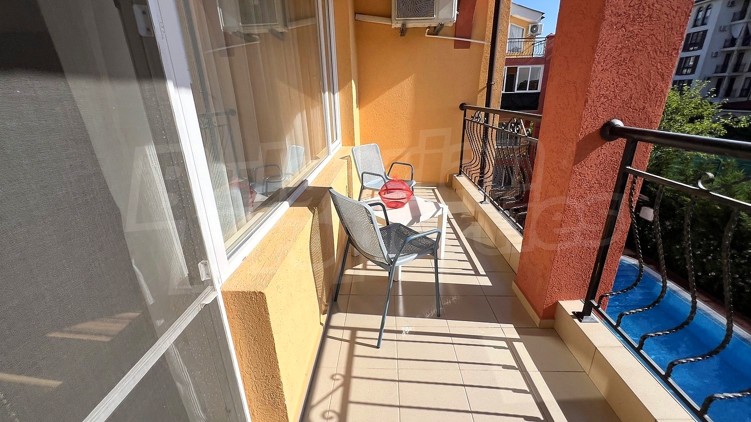 balcony, outside, view from balcony