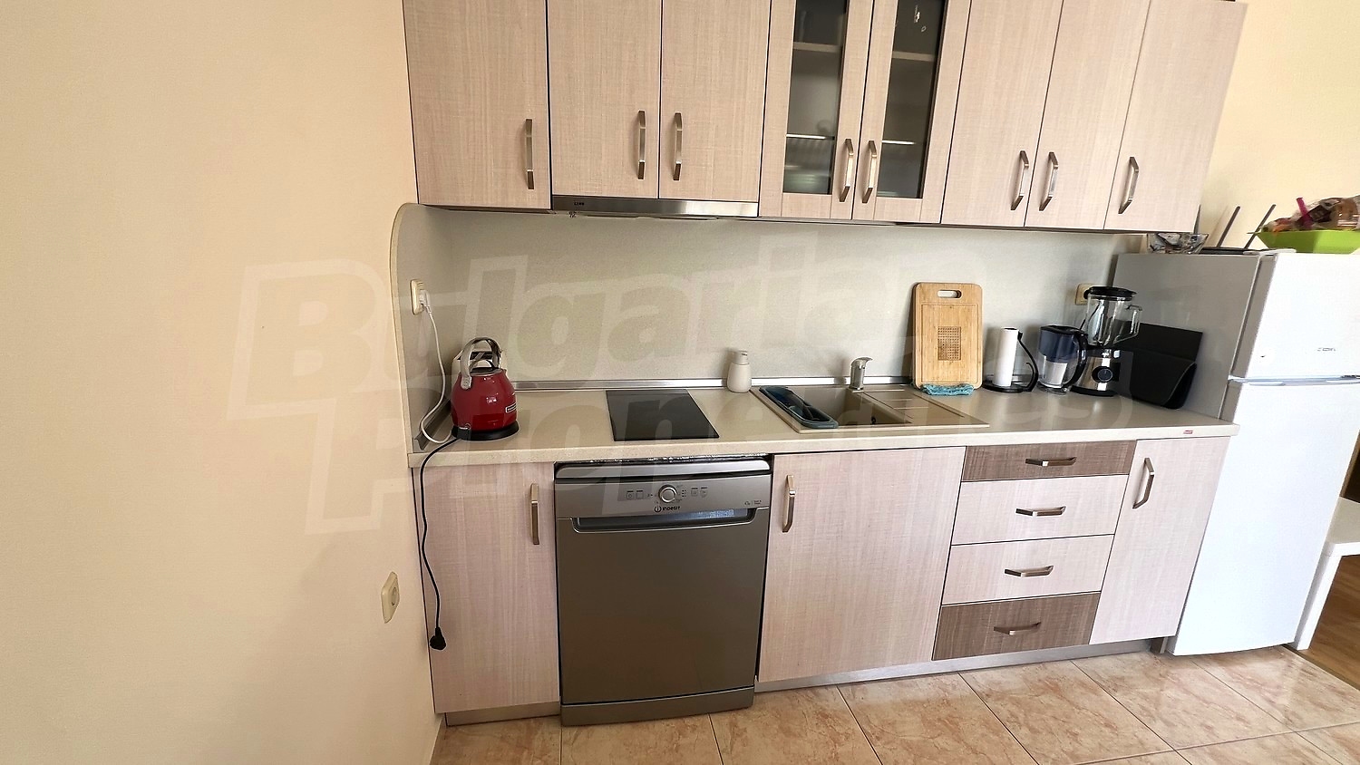 inside, kitchen, furnished