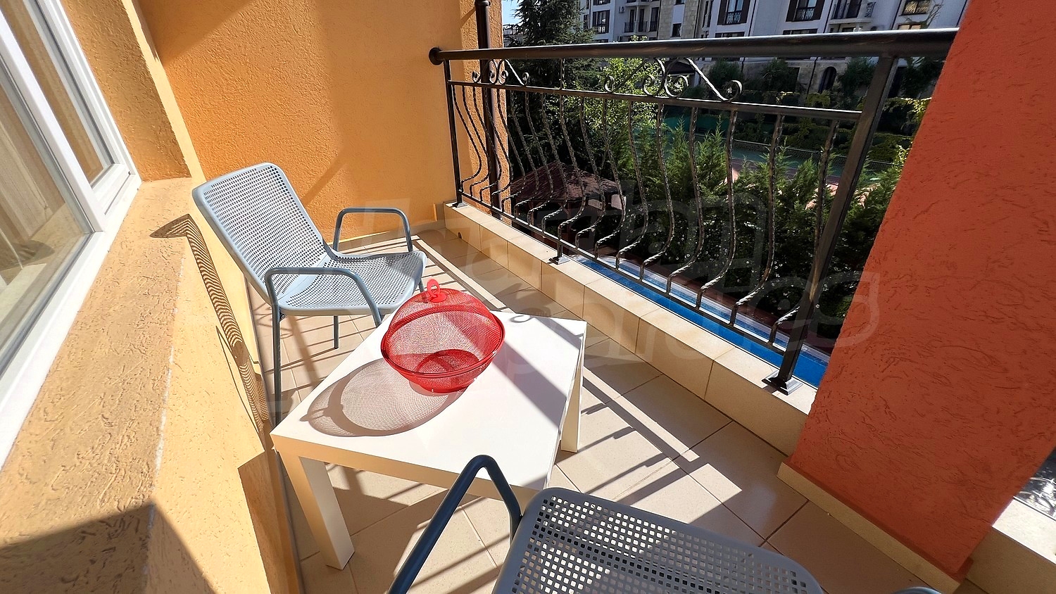 balcony, outside, view from balcony
