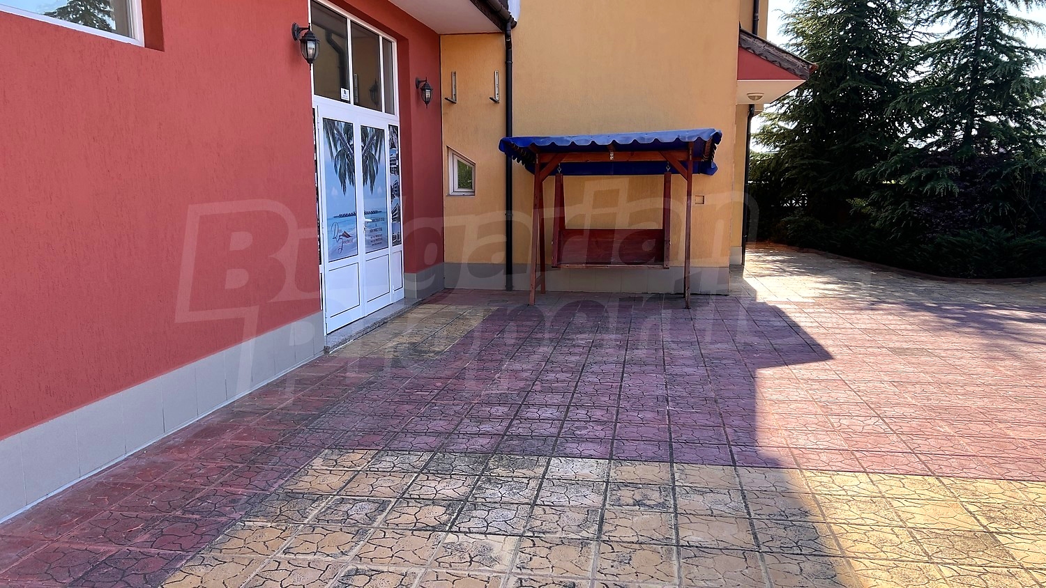 outside, facade, garden