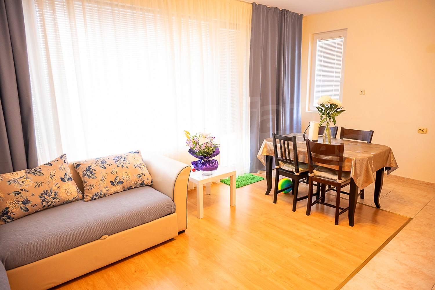 inside, living room, furnished