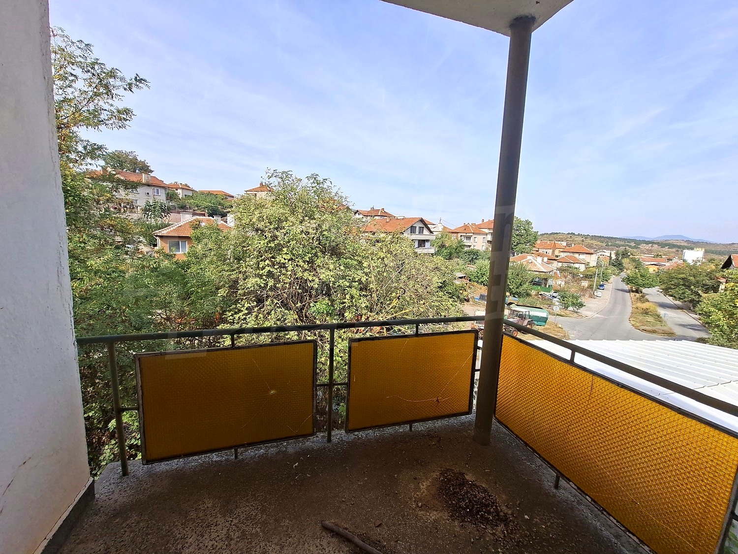 balcony, outside, view from balcony