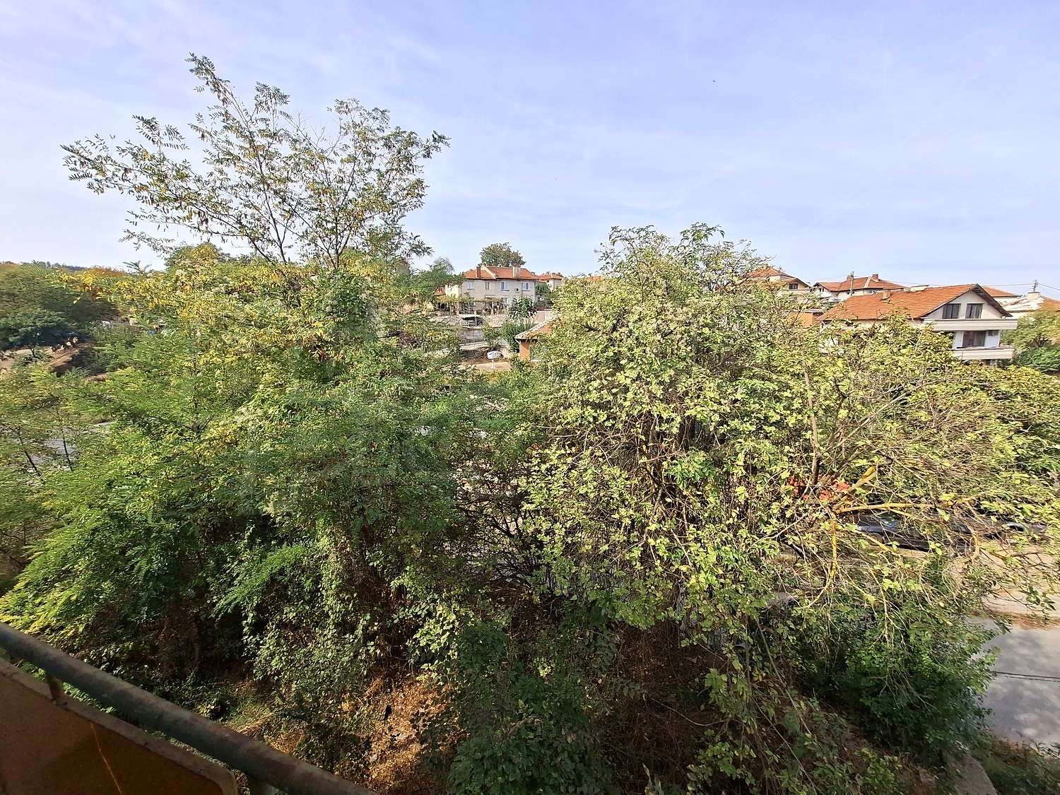 outside, green area