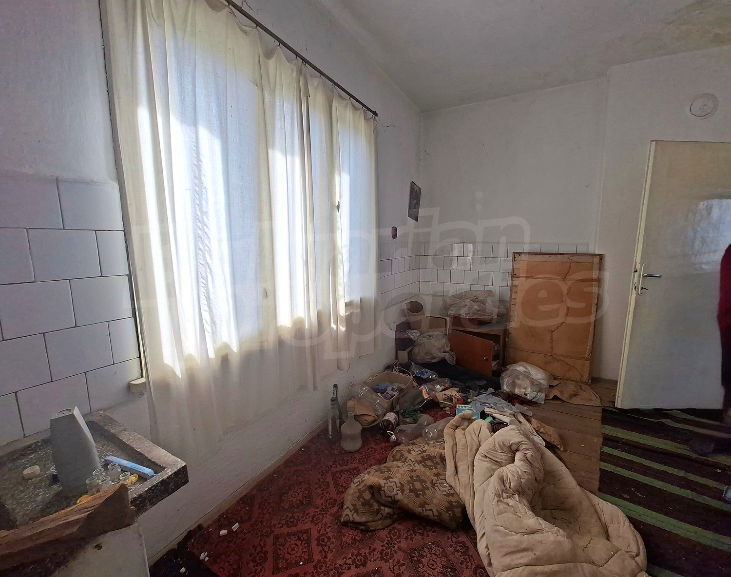 inside, unfurnished