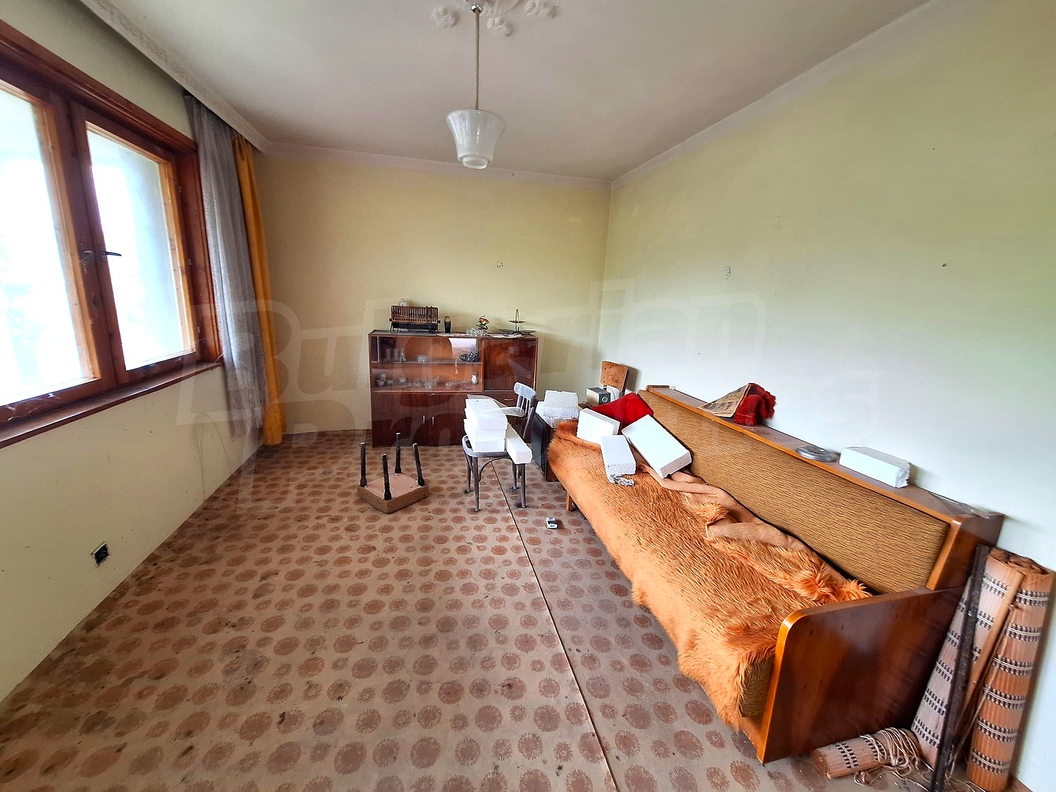 inside, living room, furnished