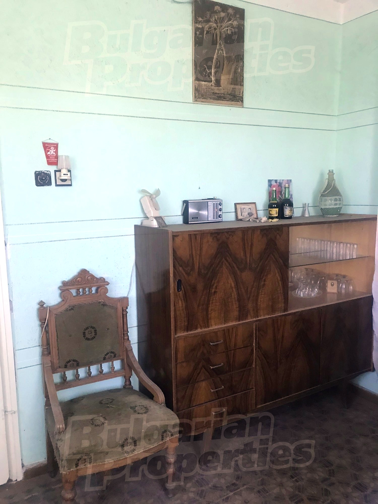 inside, furnished