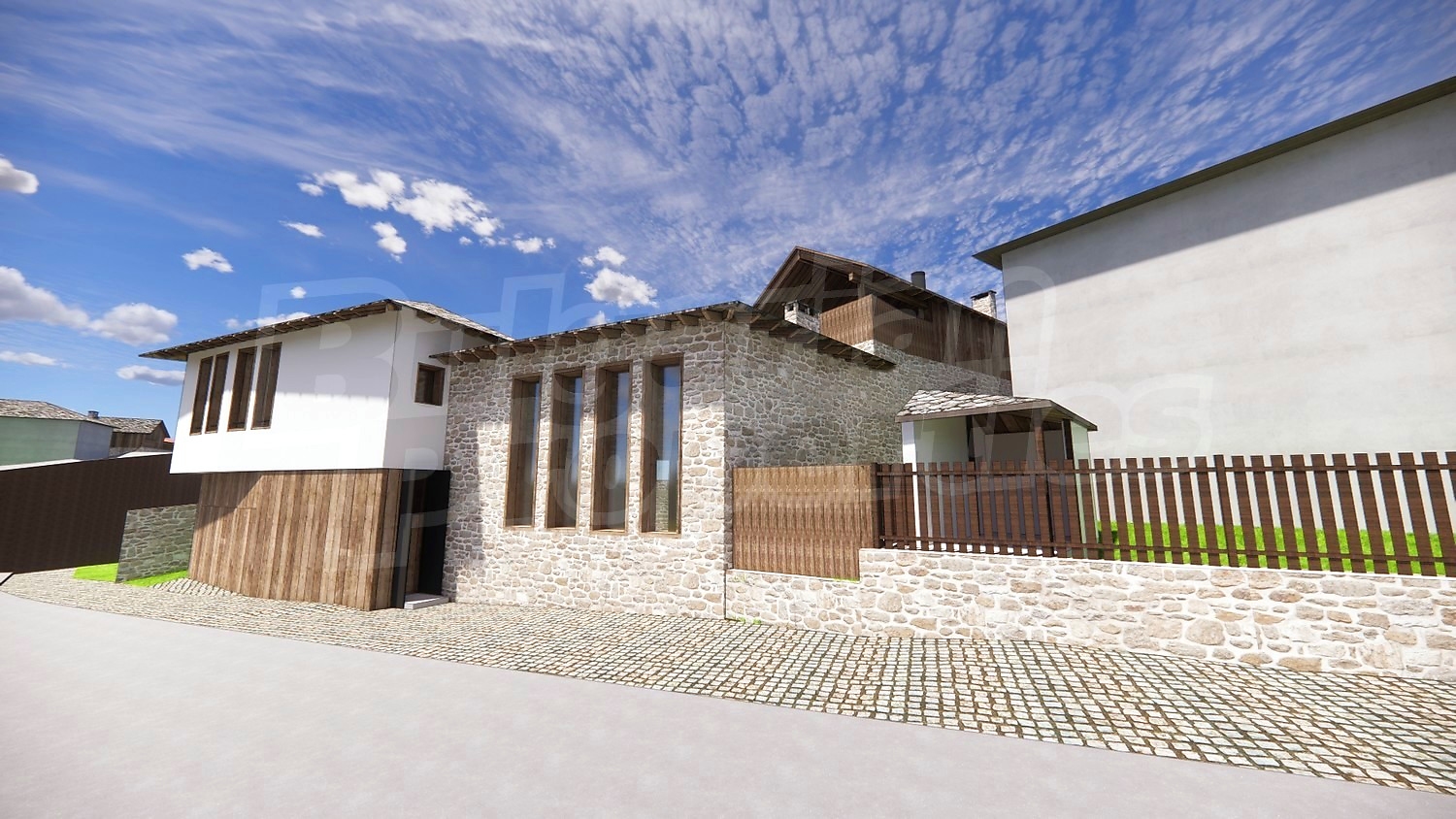 outside, facade