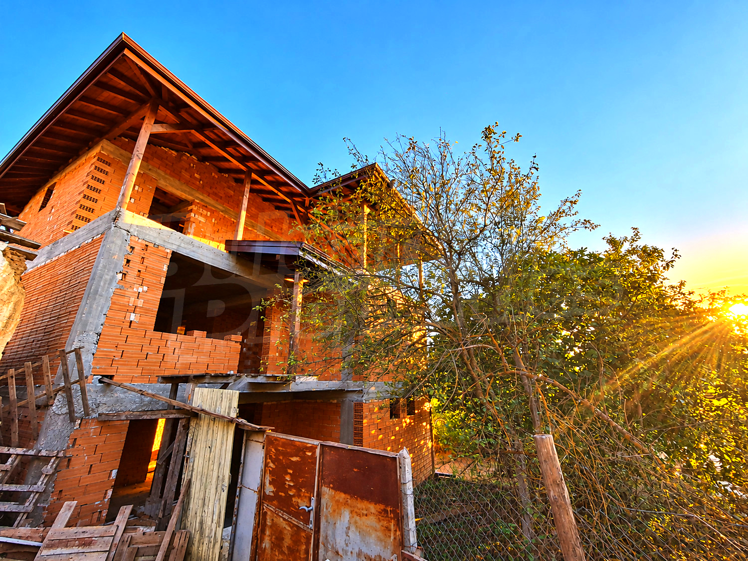 outside, facade, garden
