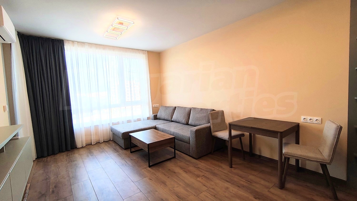 inside, living room, furnished
