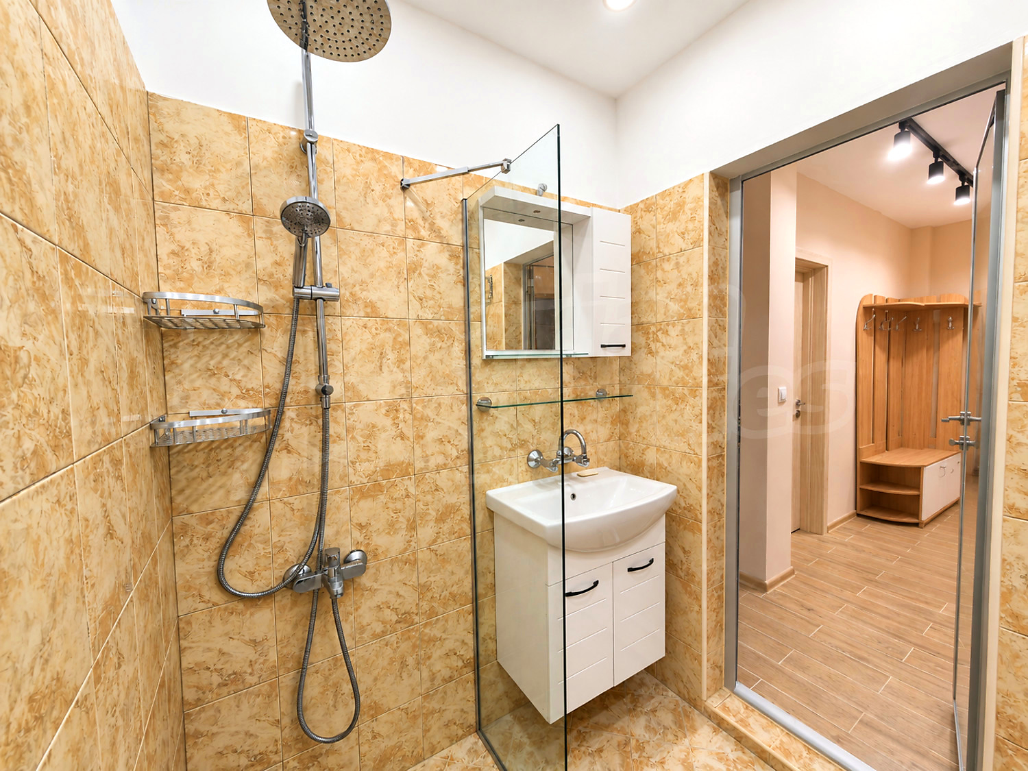 inside, bathroom