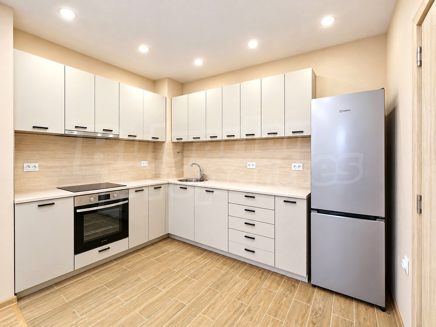 inside, kitchen, furnished