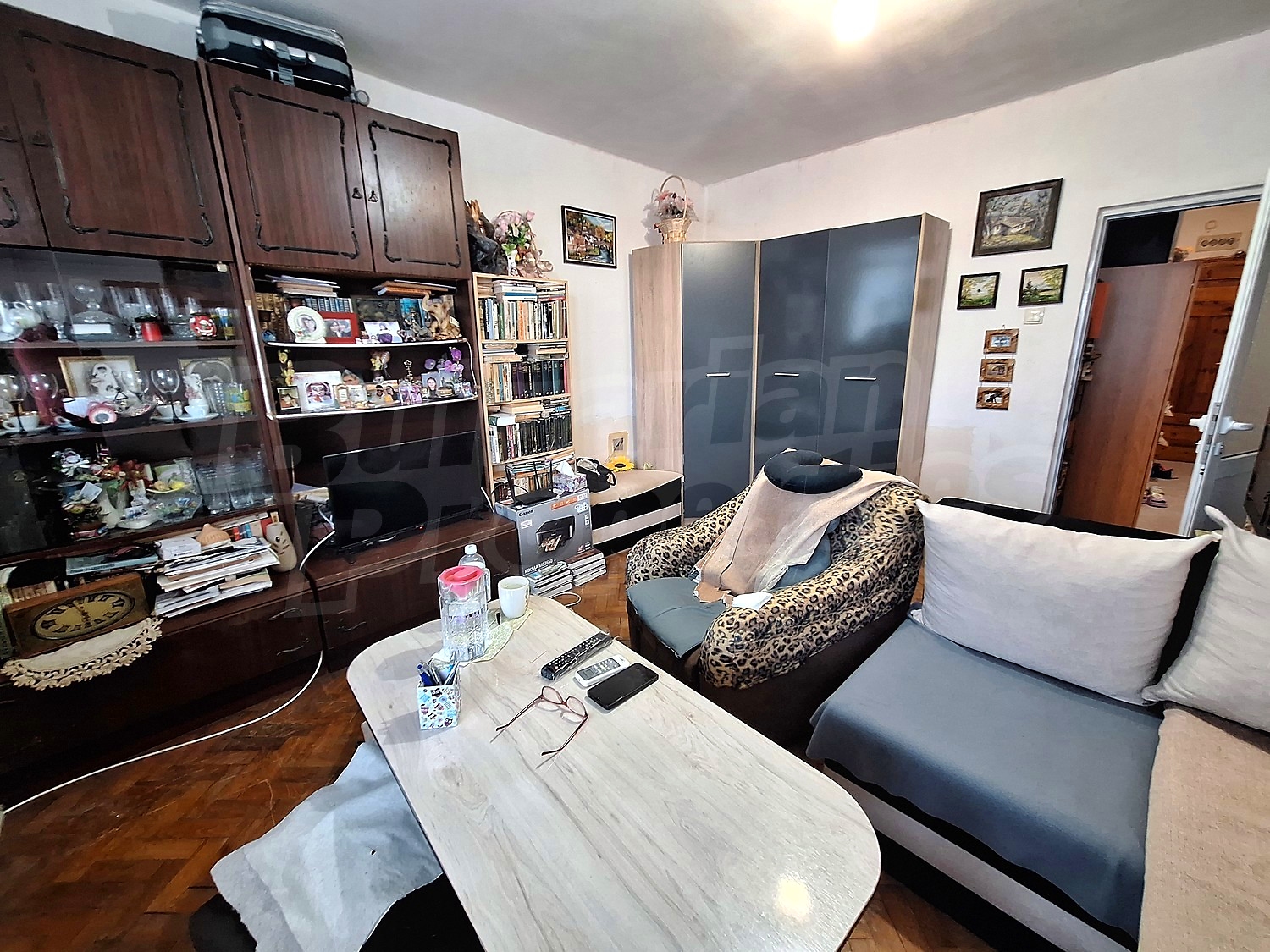 inside, living room, furnished