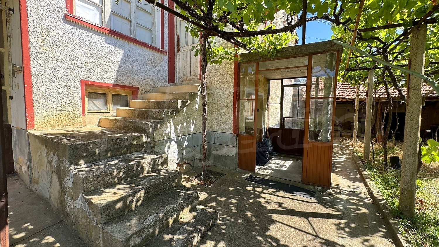 outside, garden, facade