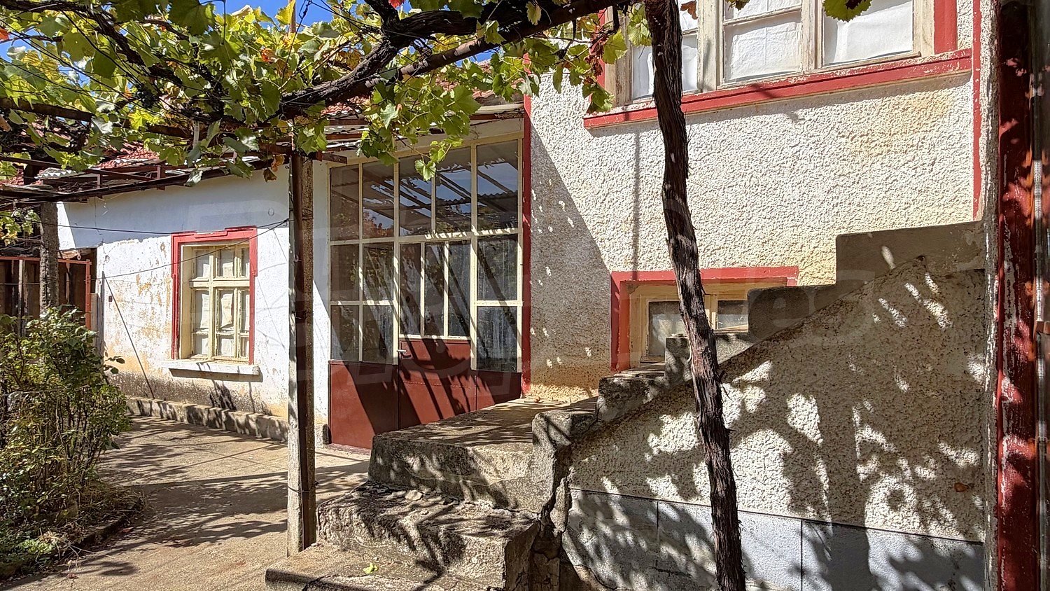outside, garden, facade