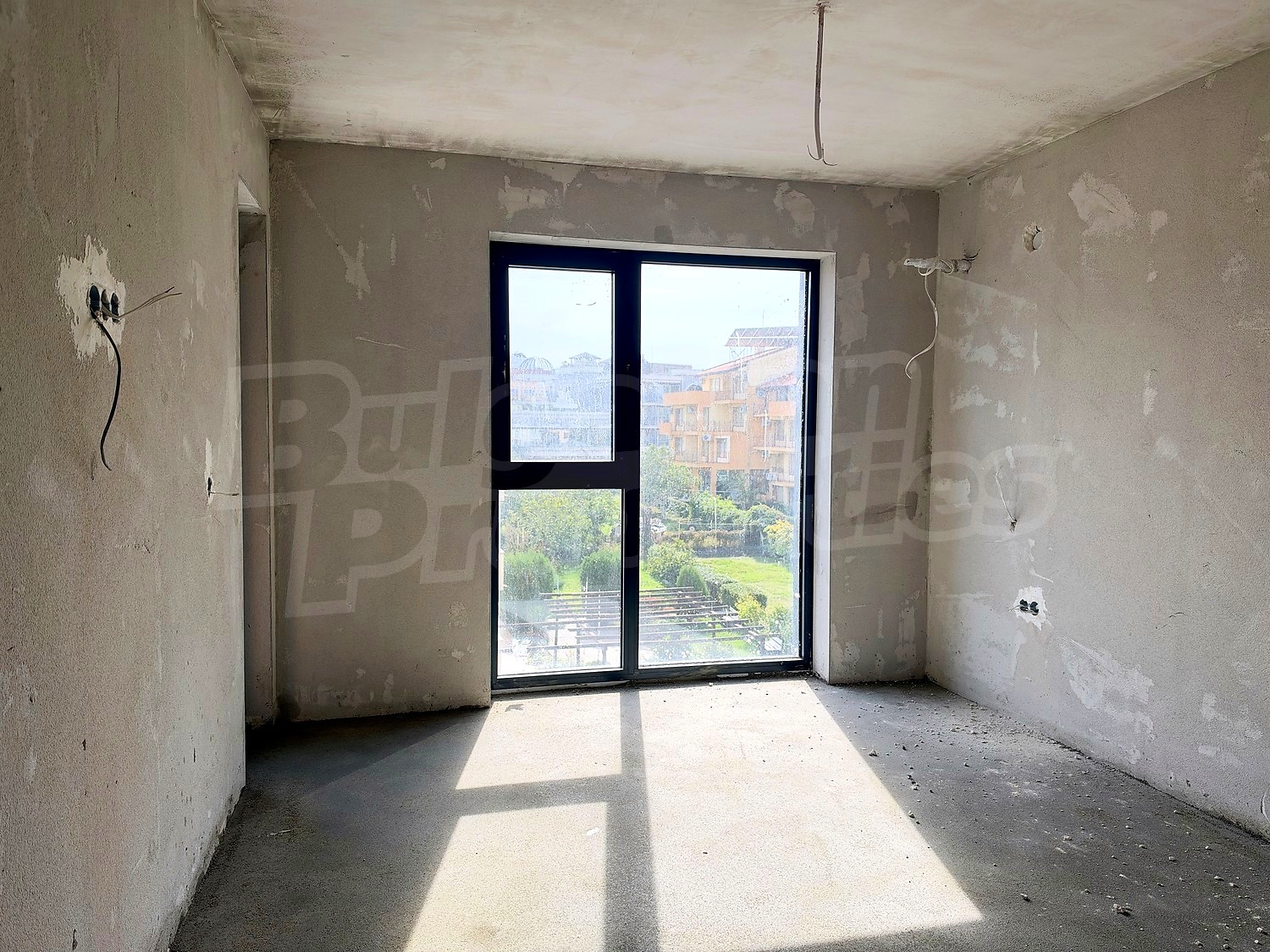 inside, view from balcony