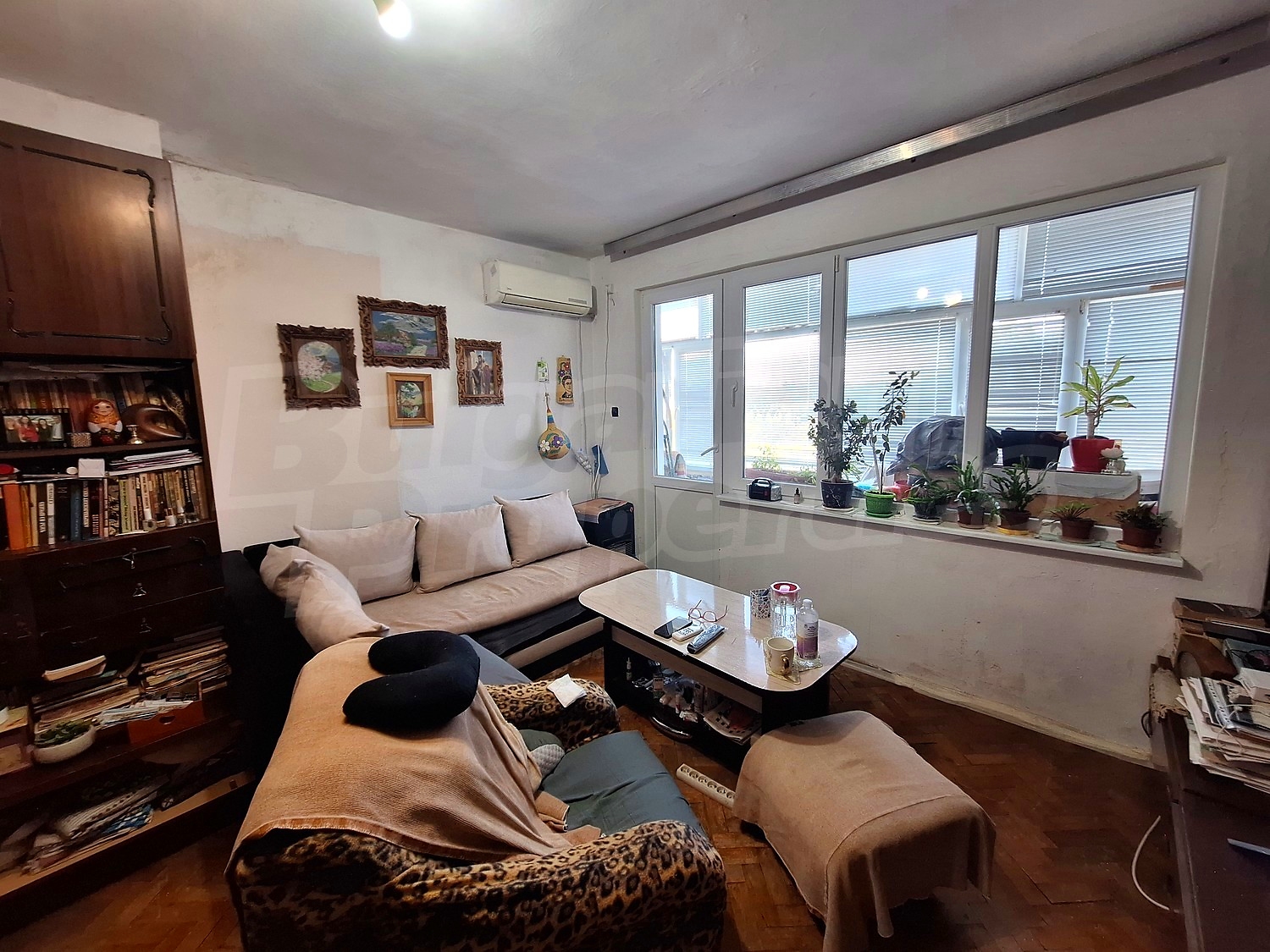 inside, living room, furnished