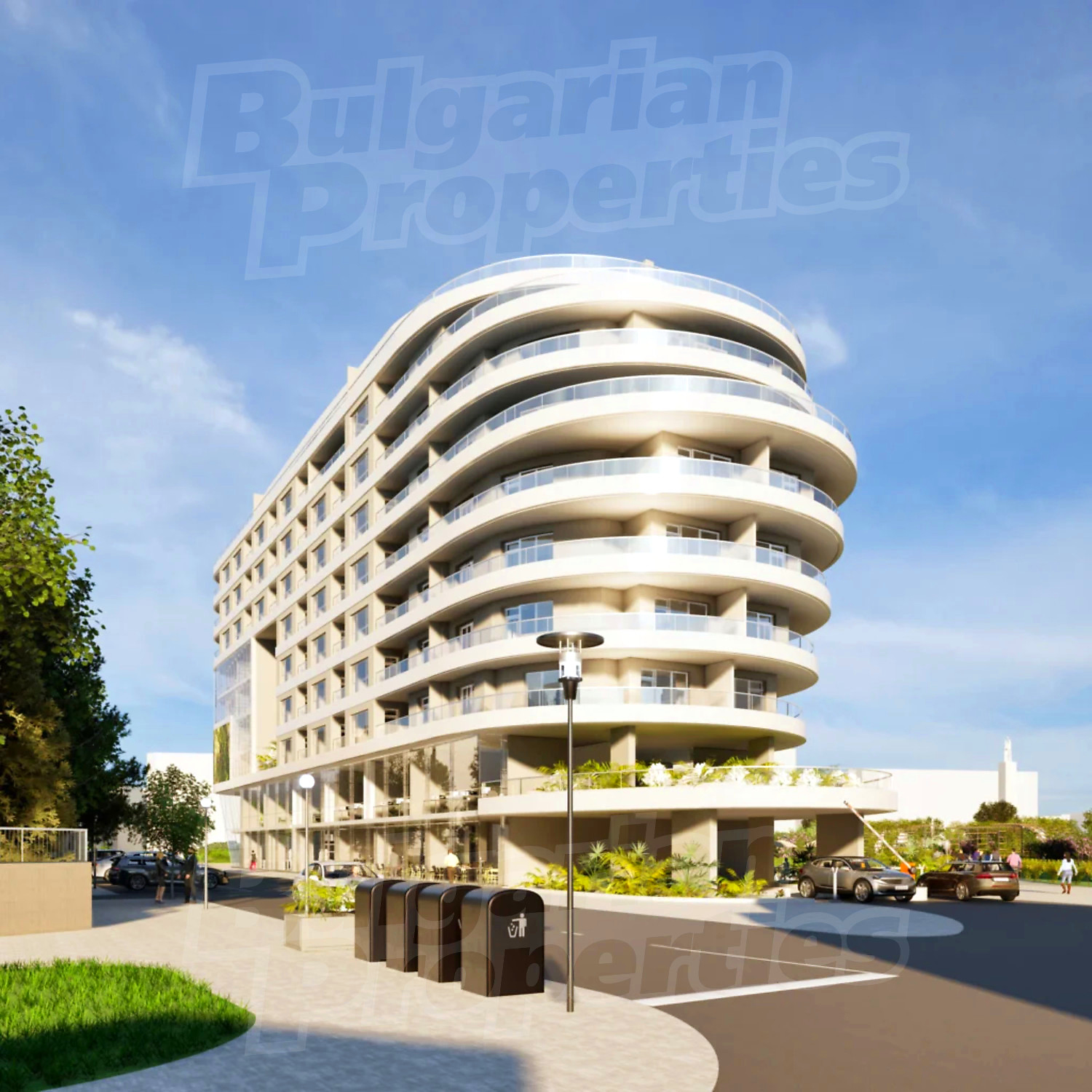 outside, facade, parking