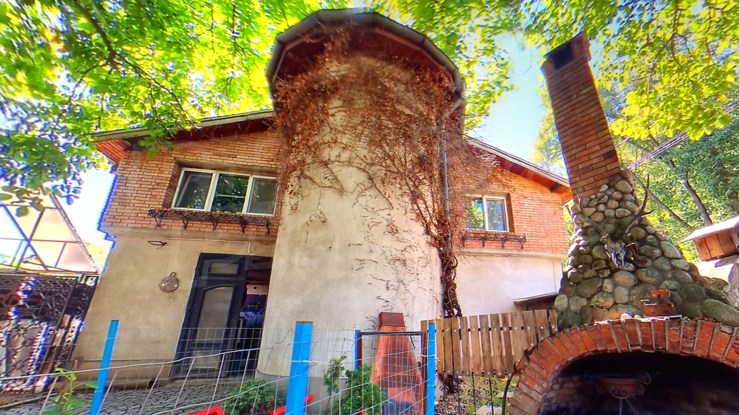 outside, facade, garden
